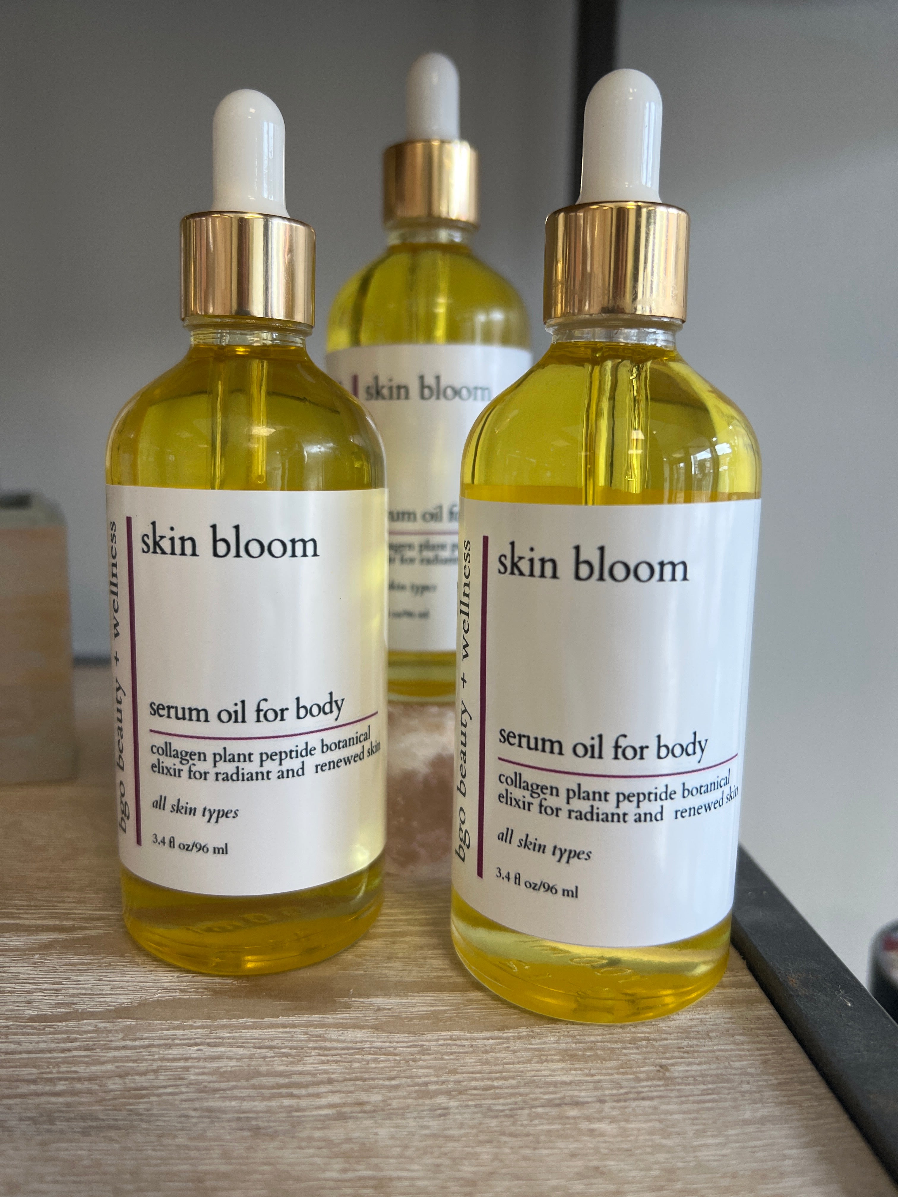 Skin Bloom, bakuchiol body serum oil