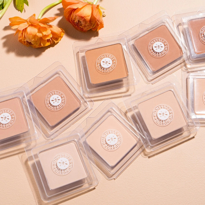 Pressed Mineral Powder Foundations || Honey Bee Gardens