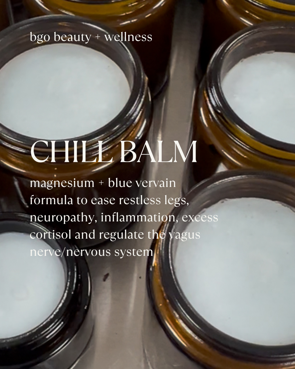 Chill Balm | Magnesium + Blue Vervain Relaxation Balm