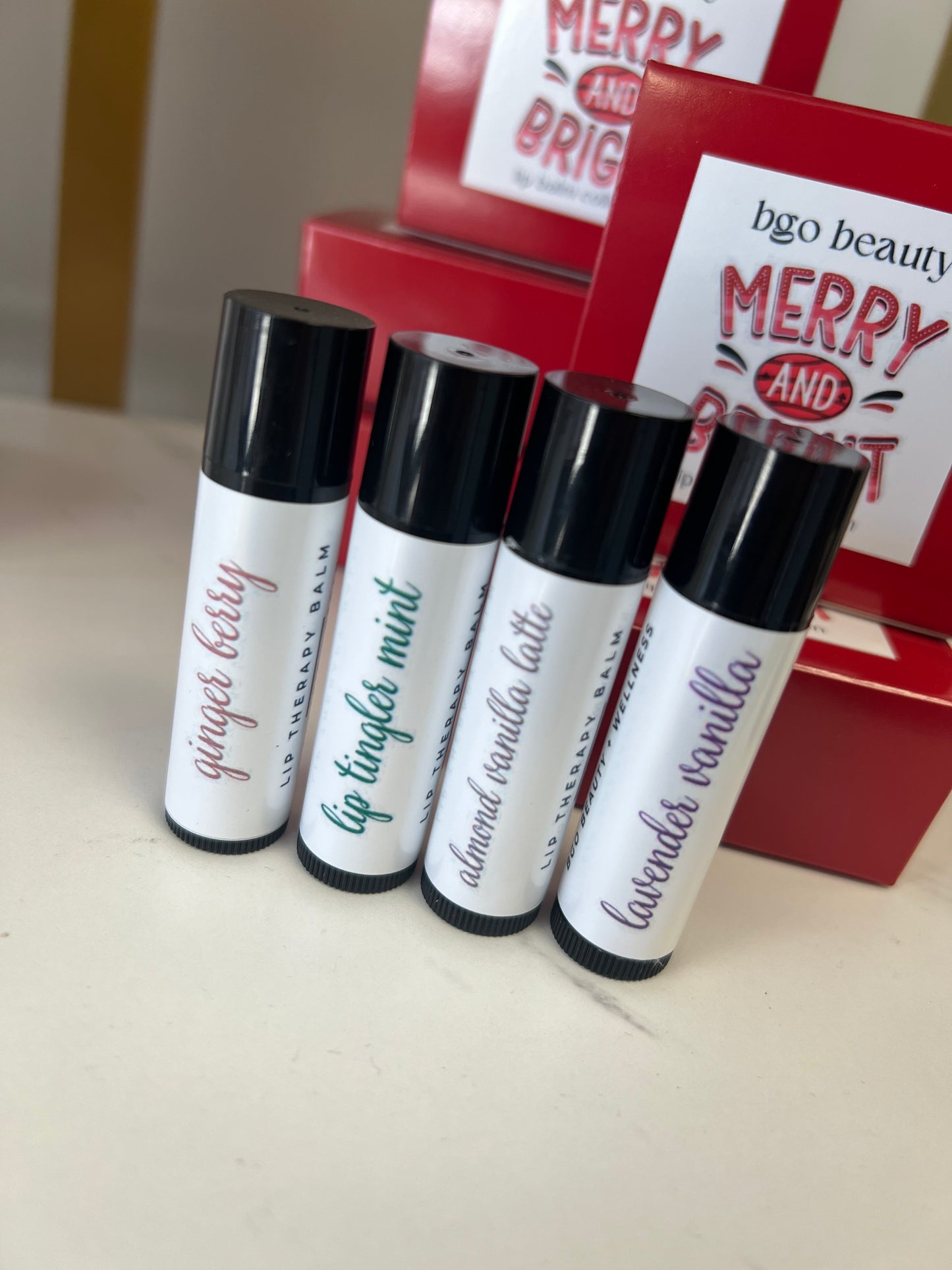 Merry and Bright Lip Balm Collection