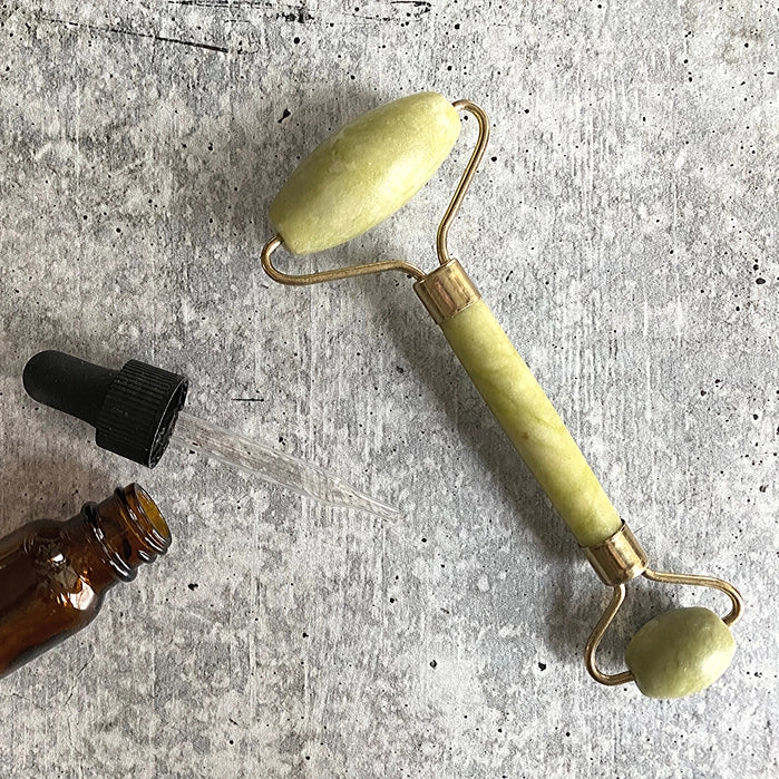 Jade Crystal Glow Roller