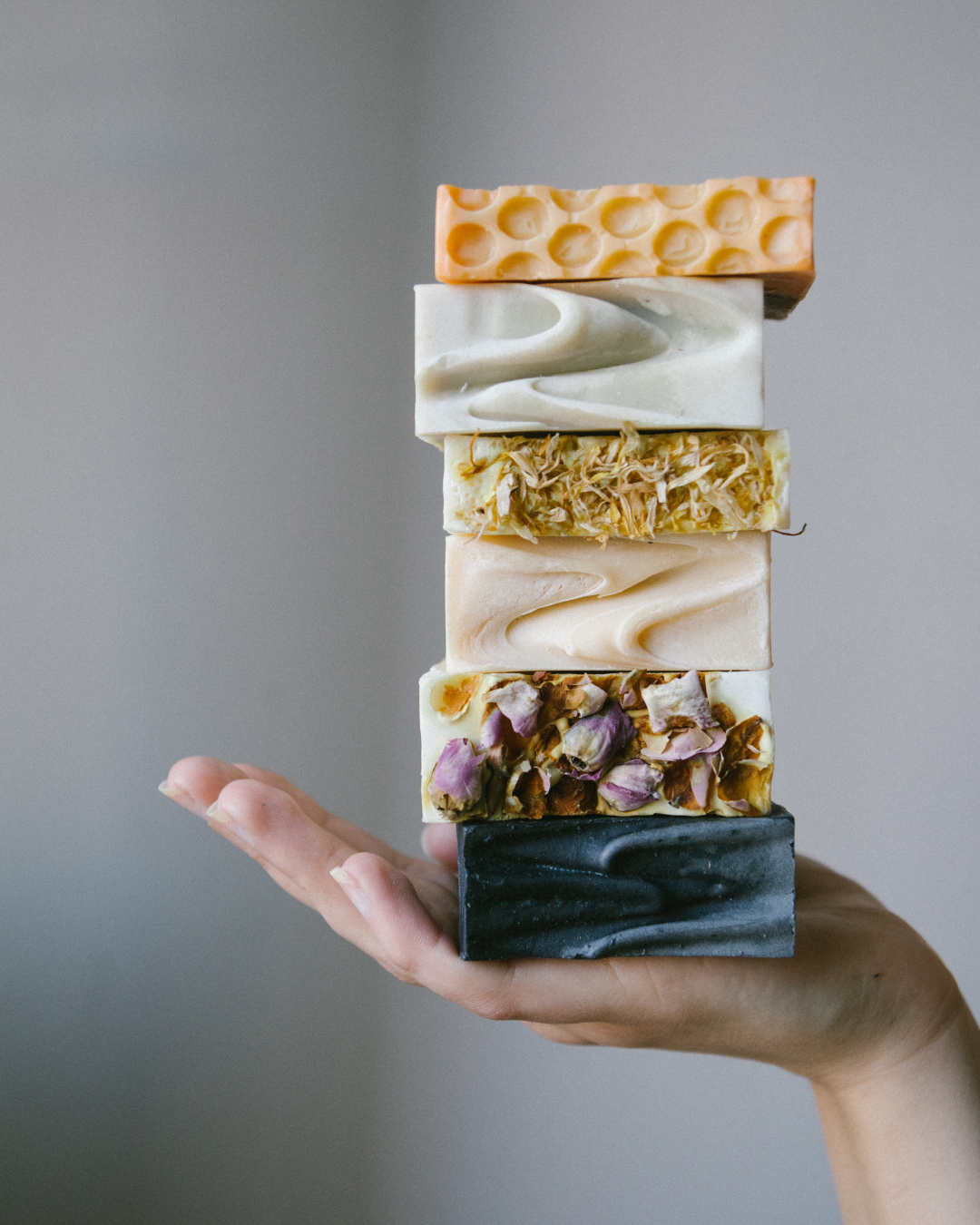 Tallow superfatted soap bars