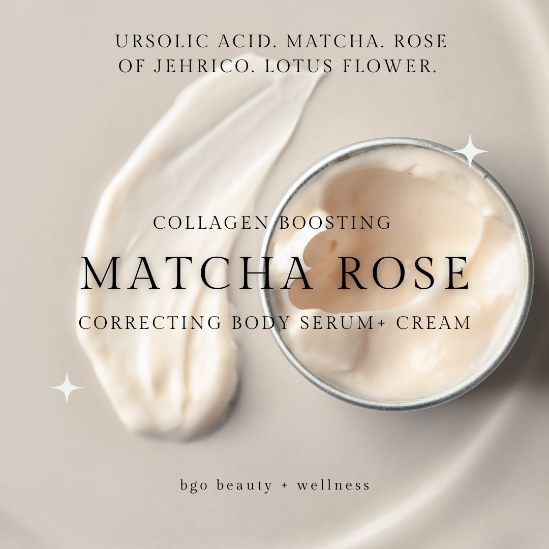 Matcha Rose Serum+ Cream