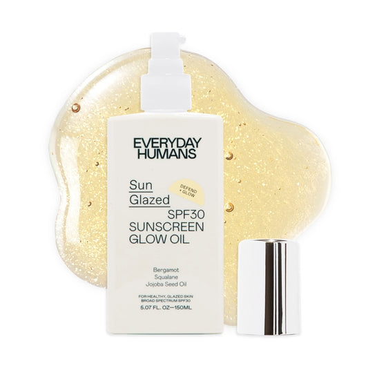 Everyday Humans /  Sun Glazed SPF30 Body Glow Oil For Tanning