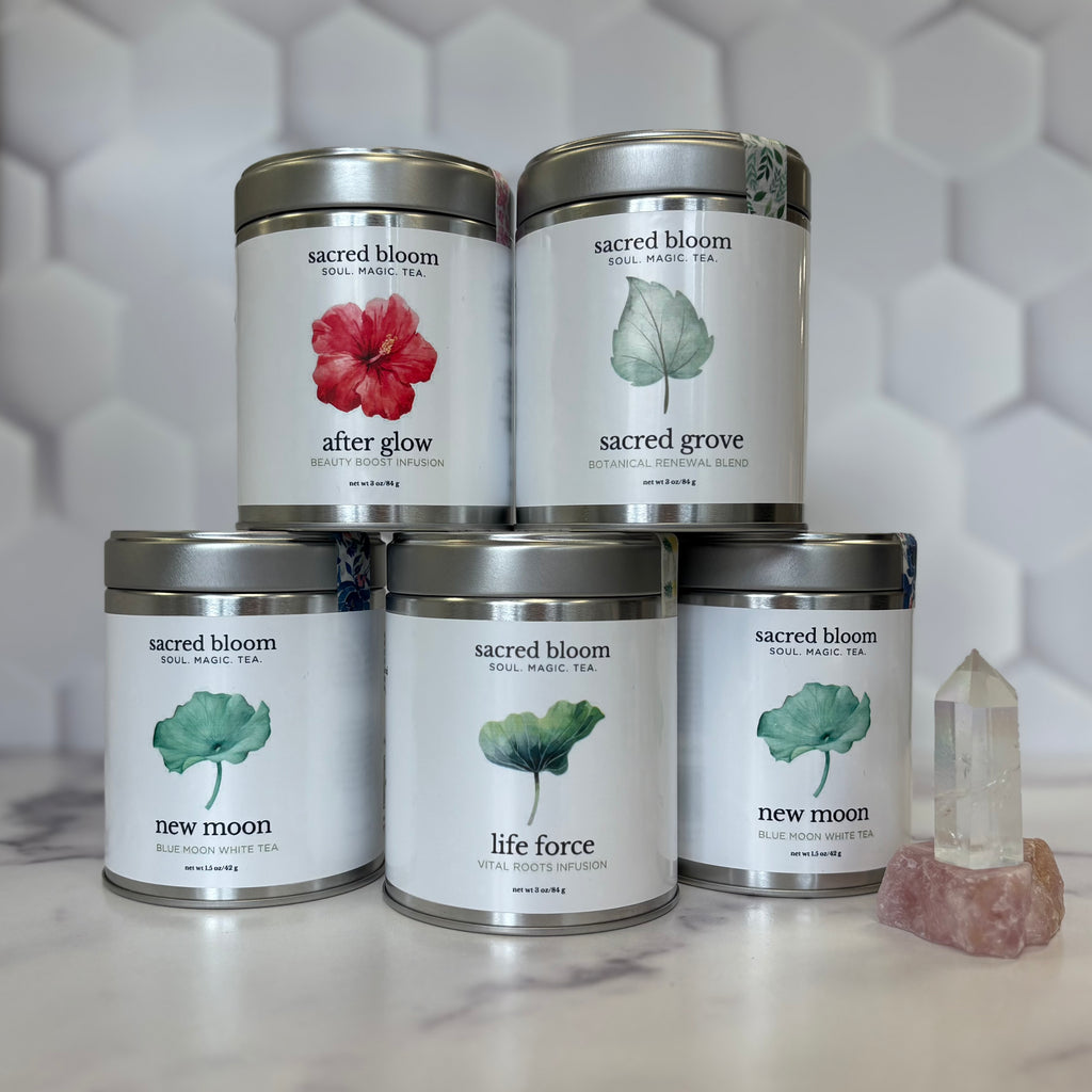 Organic loose leaf teas + tea blends